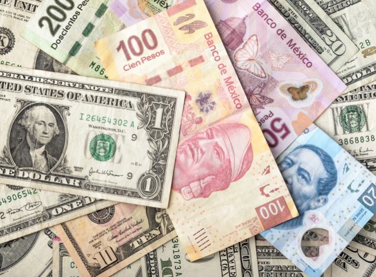 El peso acumuló una apreciación semanal de 0.28% frente al dólar