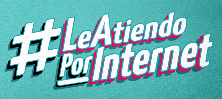 Le Atiendo por Internet