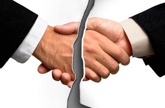ruptura empresarial