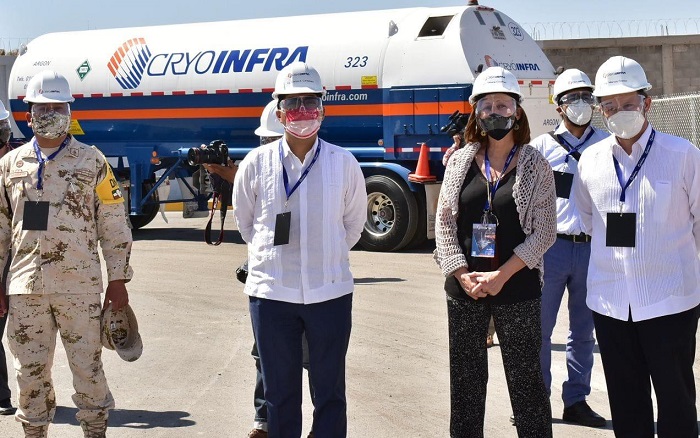 Infra inaugura planta de oxígeno en Cd. Juárez