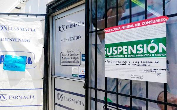 Multas por más de 6 mdp a empresas que elevaron injustificadamente precios de insumos y medicamentos contra Covid