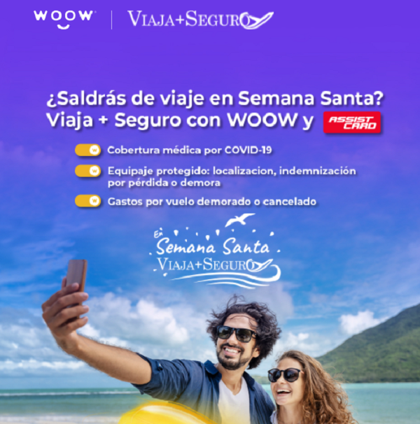 Ofrece Woow viajes seguros