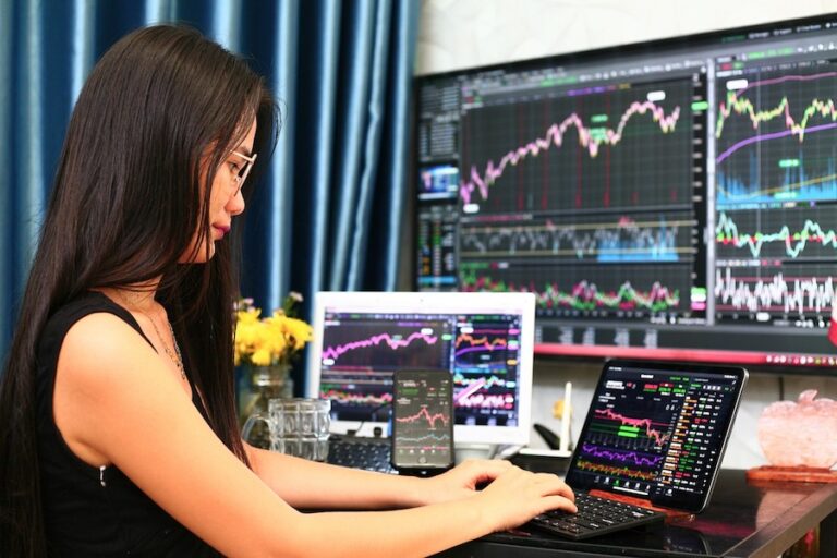 Mujer financiera