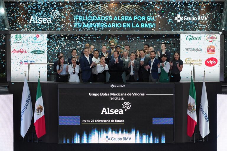 Alsea 25 aniversario BMV