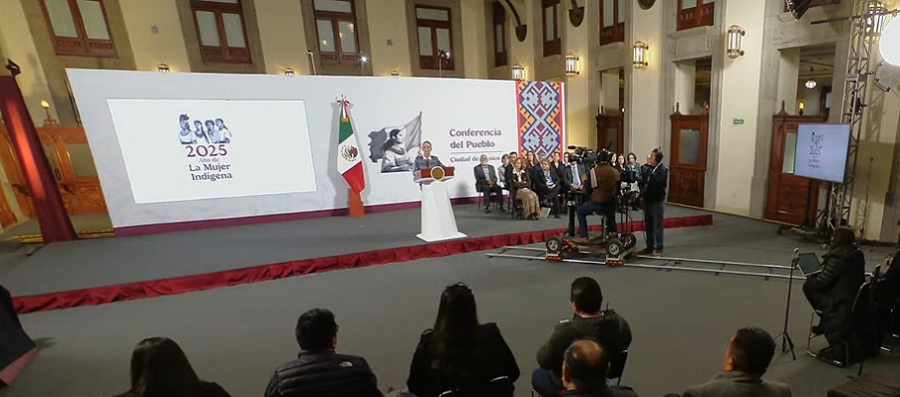 Conferencia matutina de presidenta Sheinbaum Pardo