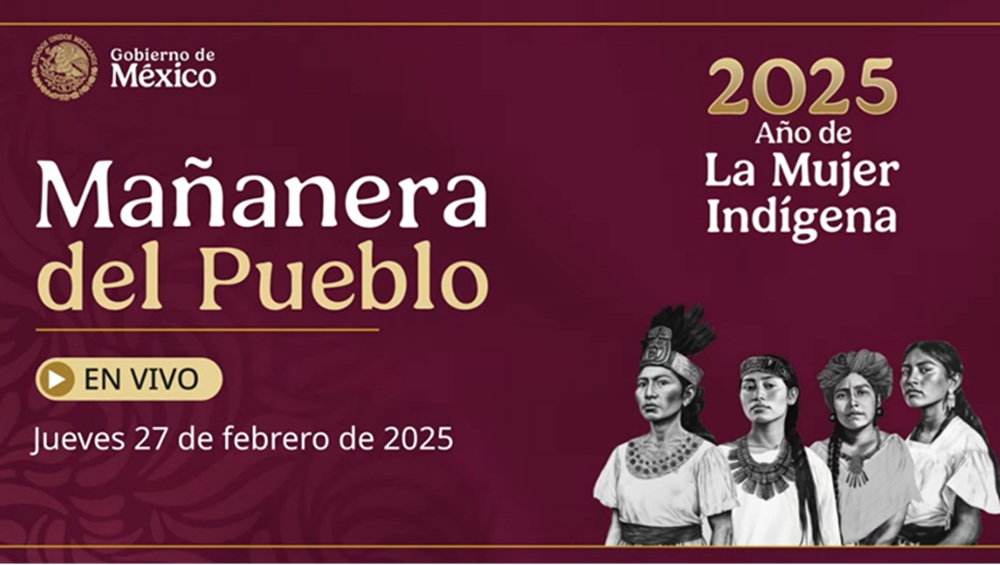 Conferencia matutina de presidenta Sheinbaum Pardo