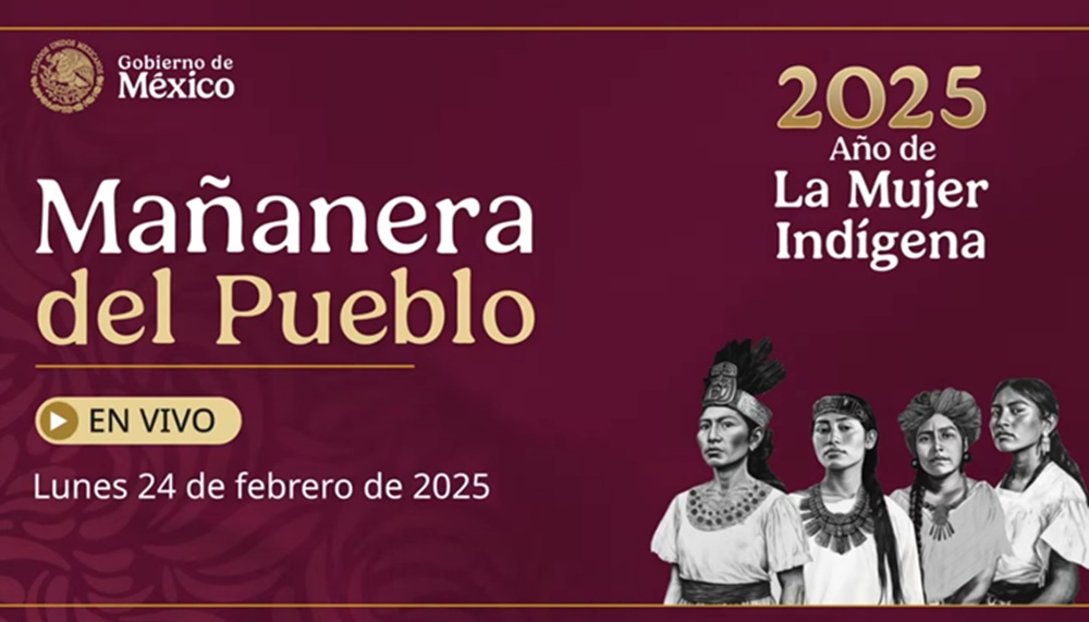 Conferencia matutina de presidenta Sheinbaum Pardo