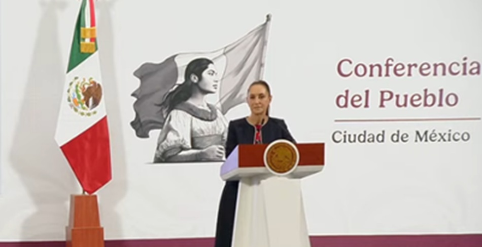 Conferencia matutina de presidenta Sheinbaum Pardo