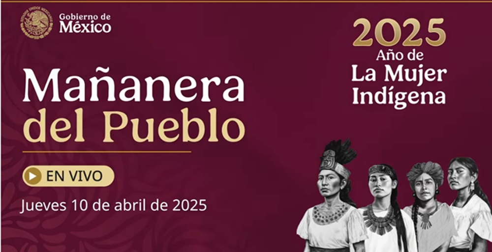 Conferencia matutina de presidenta Sheinbaum Pardo