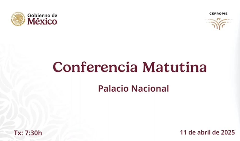 Conferencia mañanera del pueblo