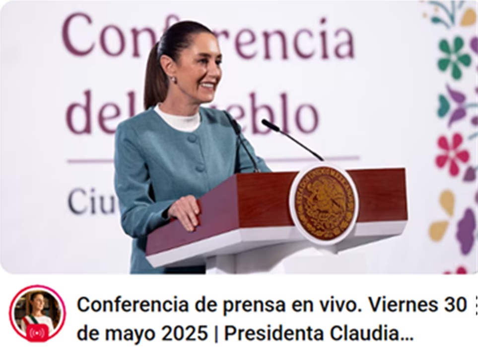 Conferencia presidenta Sheinbaum Pardo