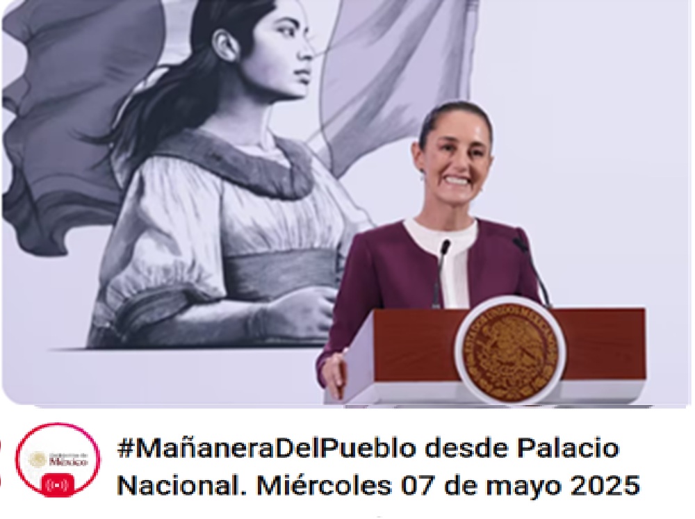 Conferencia matutina de presidenta Sheinbaum Pardo