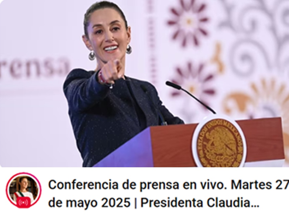 Conferencia presidenta Sheinbaum Pardo