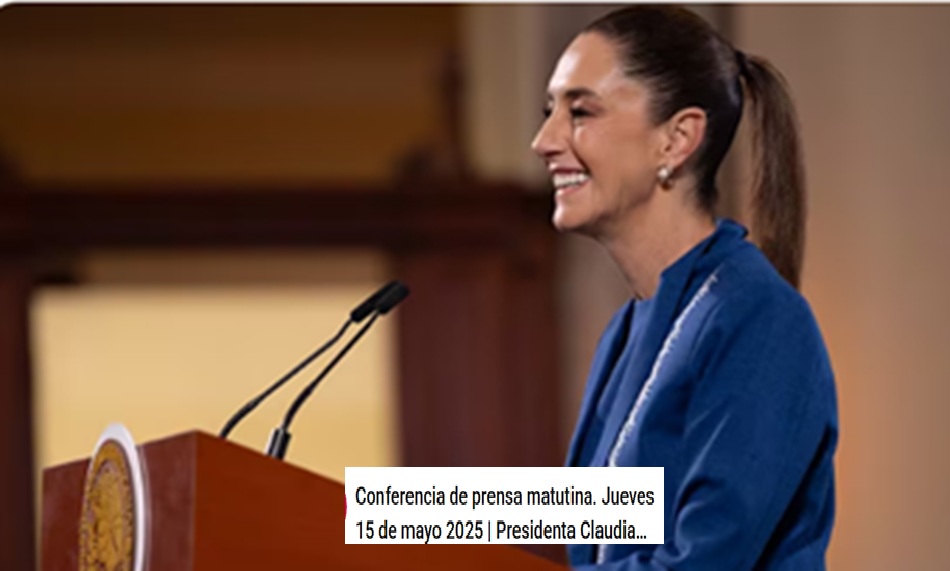 Conferencia matutina de presidenta Sheinbaum Pardo