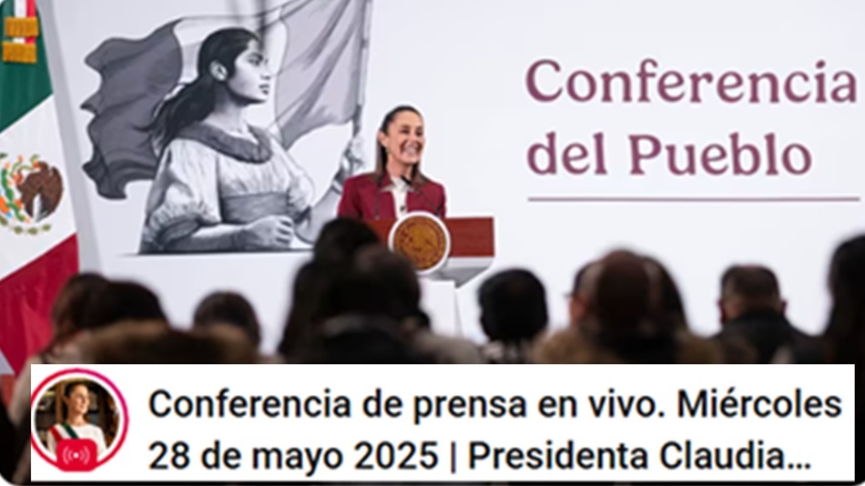 Conferencia presidenta Sheinbaum Pardo