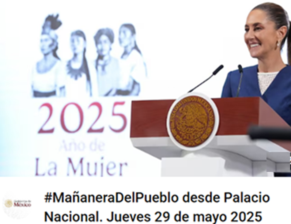 Conferencia presidenta Sheinbaum Pardo