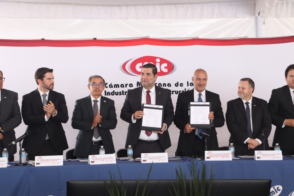 Firman convenio para infraestructura de calidad
