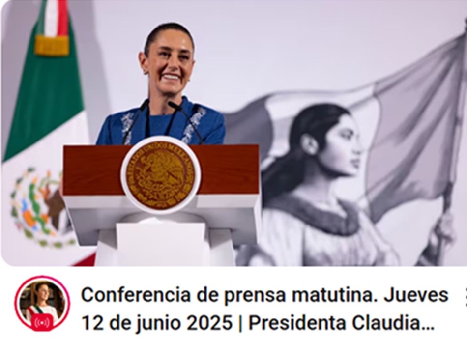 Conferencia presidenta Sheinbaum Pardo
