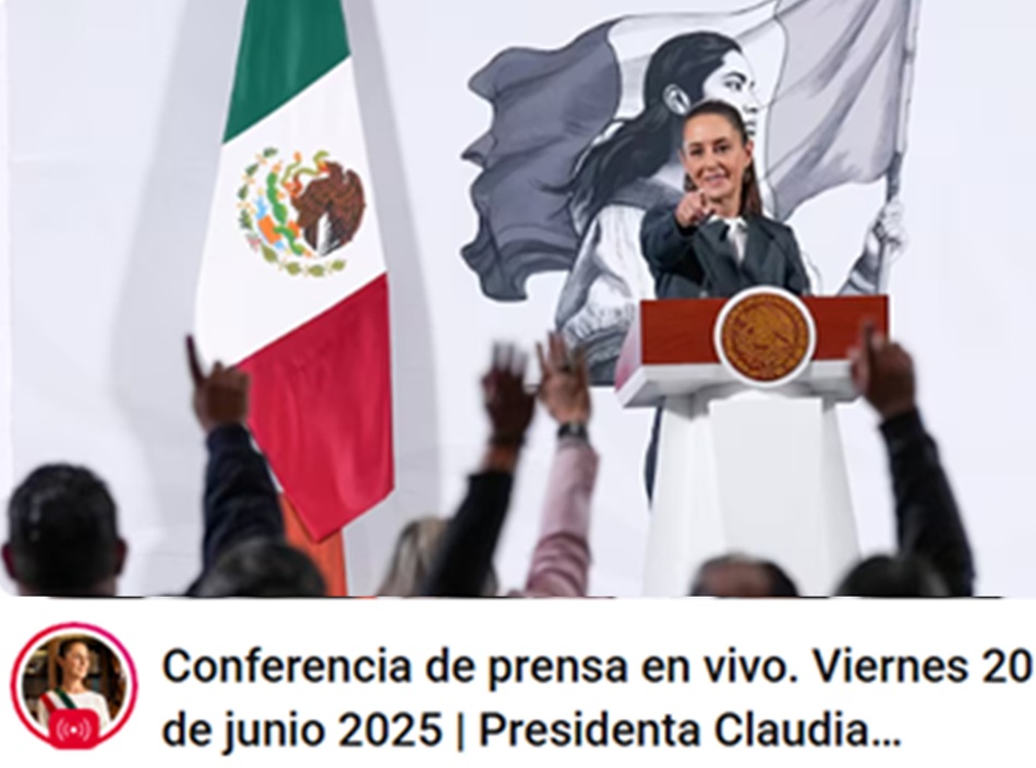 Conferencia de presidenta Sheinbaum