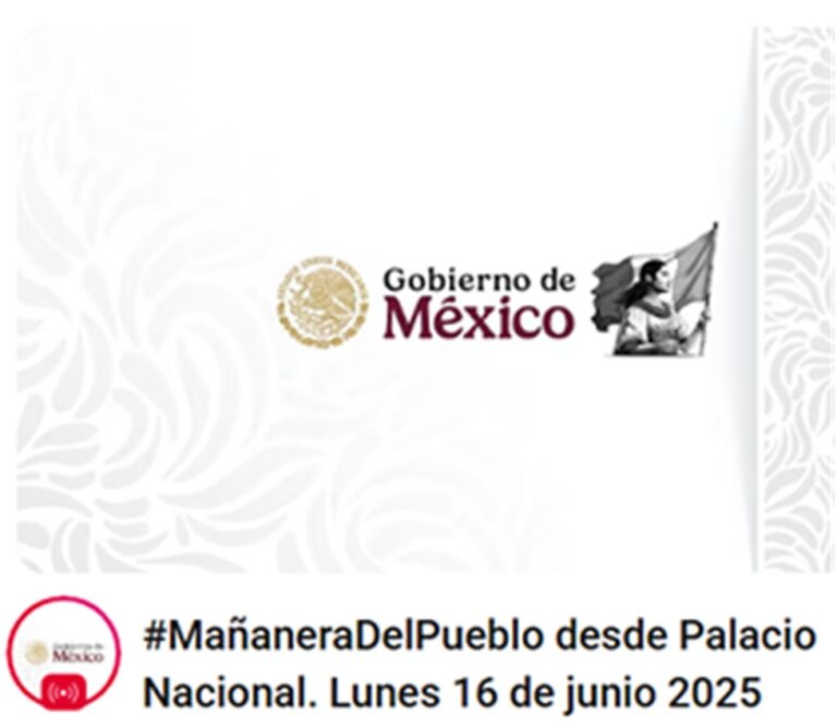 Conferencia mañanera del pueblo
