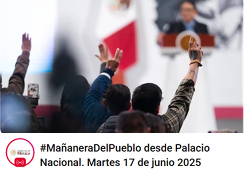 Conferencia mañanera del pueblo