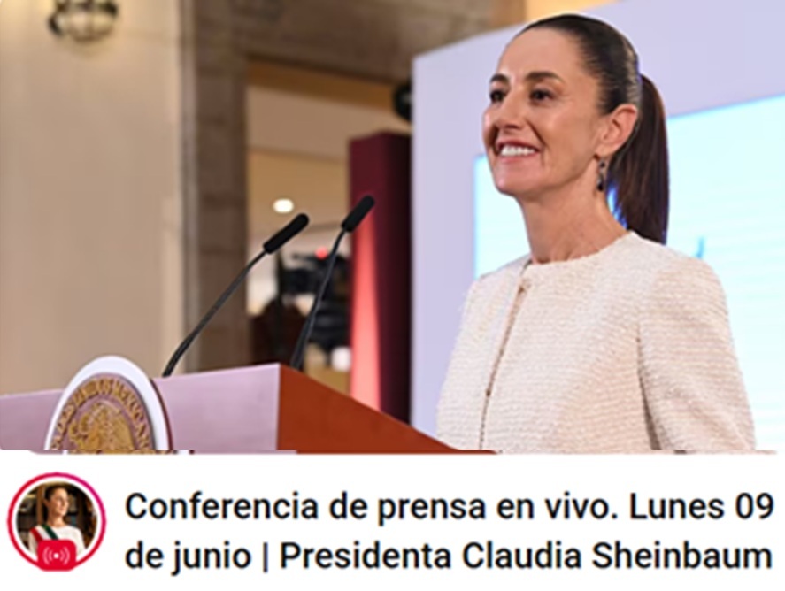 Conferencia de presidenta Sheinbaum Pardo
