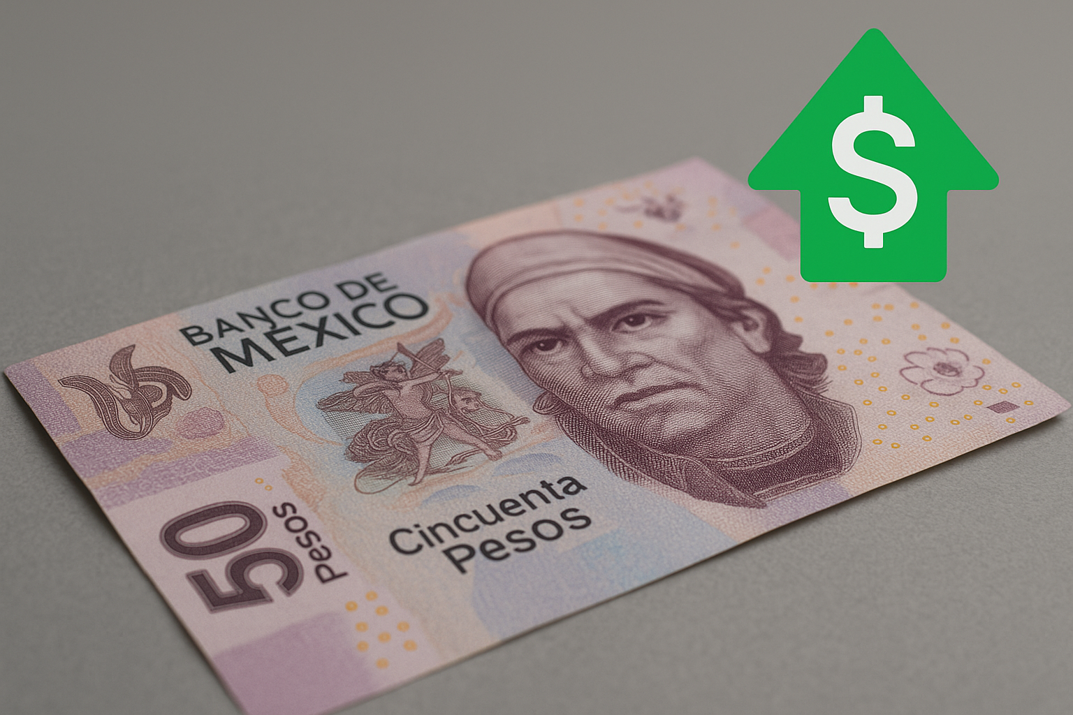 Peso mexicano cierra en 18.76 por dólar