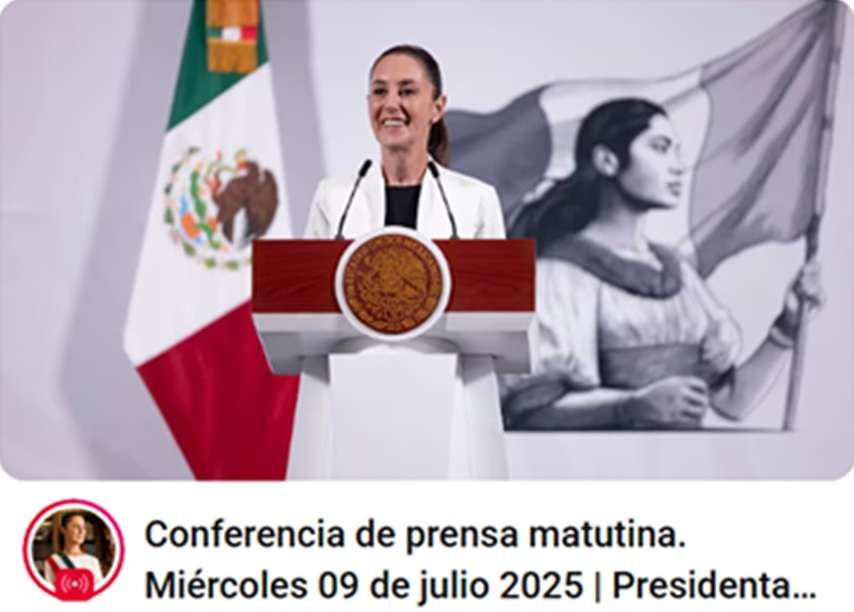 Conferencia presidenta Sheinbaum