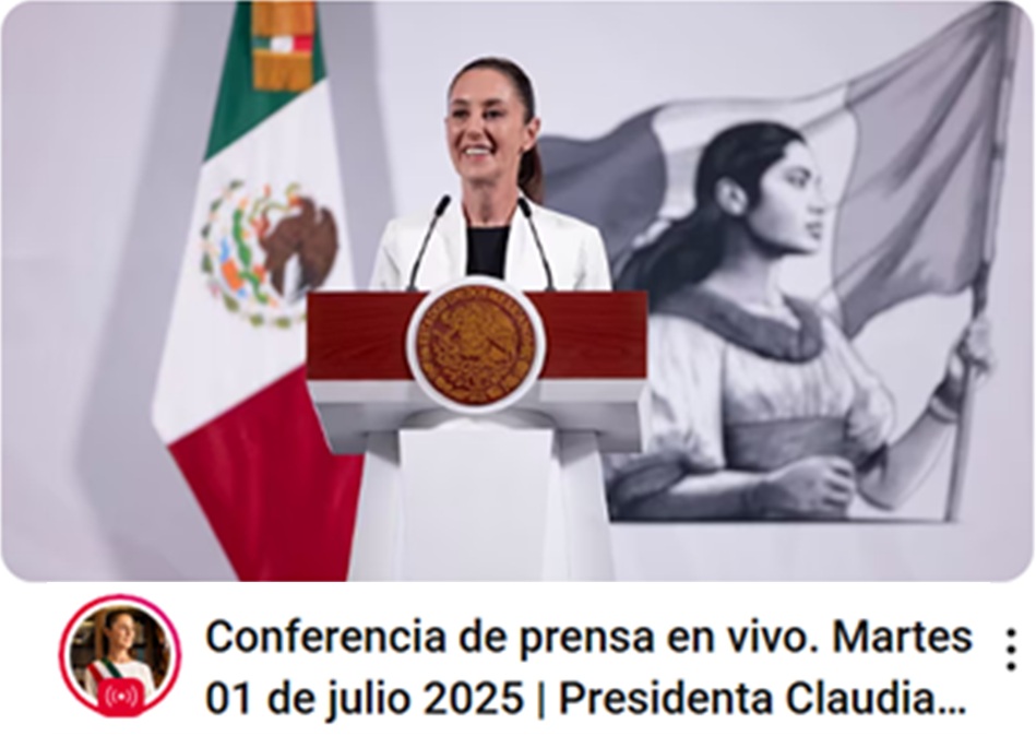 Conferencia presidenta Sheinbaum Pardo