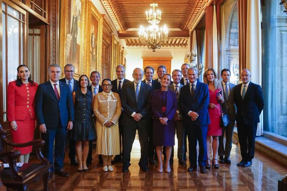 Slim, Servitje, Chedraui… se reúnen con Sheinbaum