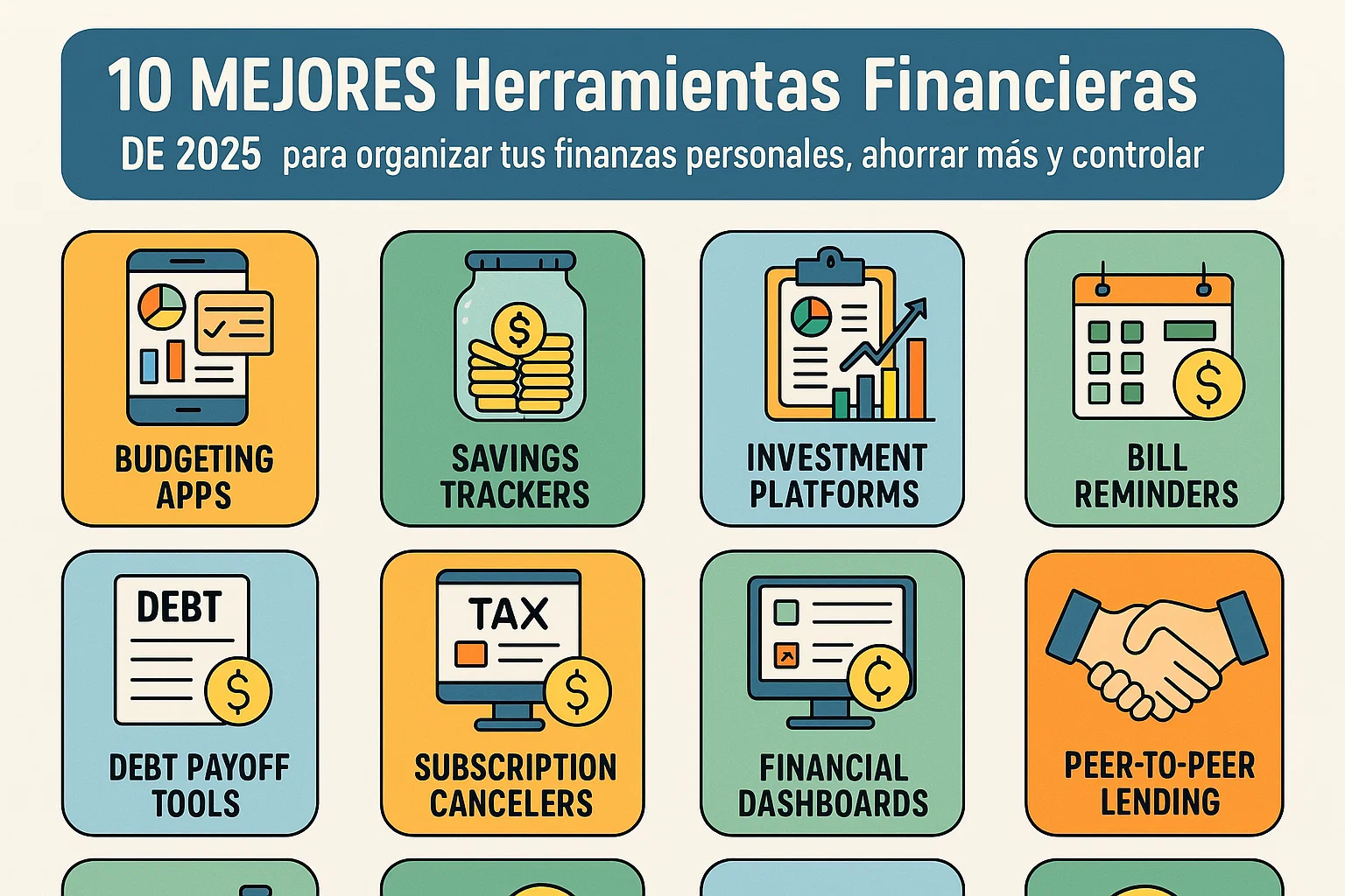 Las 10 Mejores Herramientas Financieras para Organizar tus Finanzas Personales en 2025
