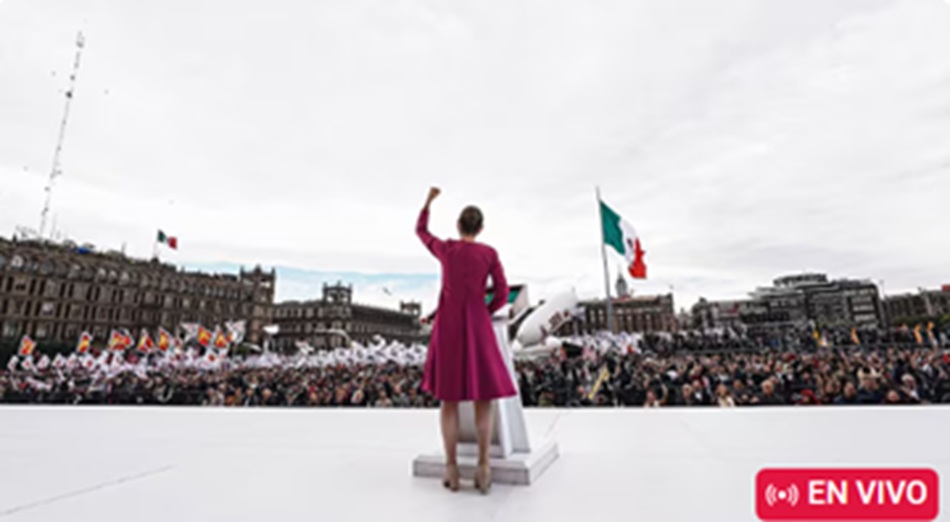 Primer año de gobierno de presidenta Sheinbaum