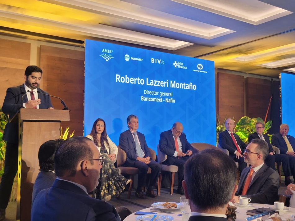 Roberto Lazzeri Montaño, director general Bancomext-Nafin