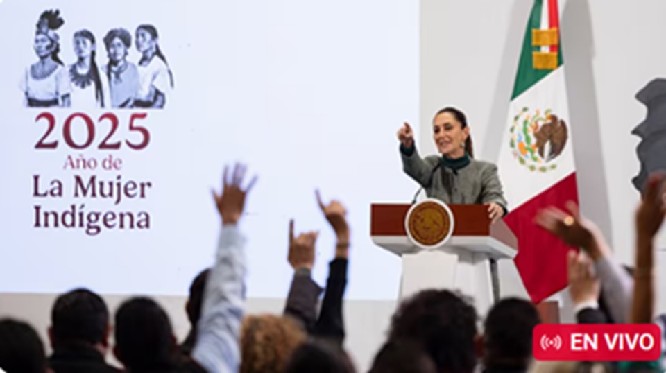 Conferencia de presidenta Sheinbaum