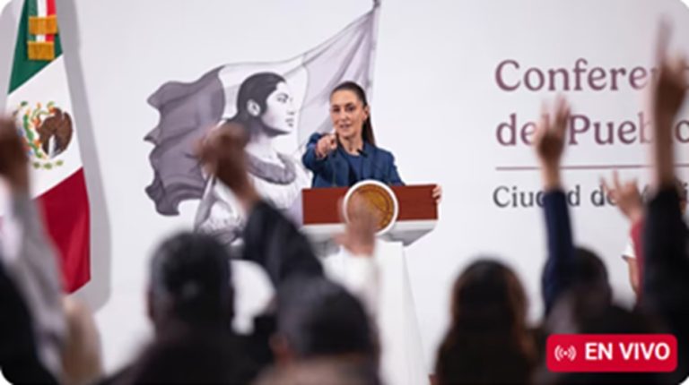 Conferencia mañanera del pueblo