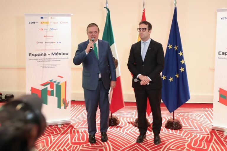 Marcelo Ebrard y Carlos Cuerpo